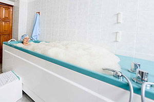 Минеральные ванны в санатории «Металлург»