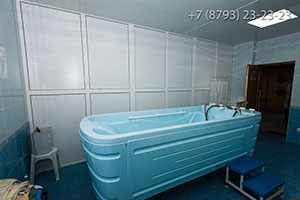 Минеральные ванны в санатории «Шахтер»