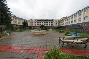 Территория санатория «Кавказ»