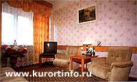 Гостиная комната фото Номер категории Люкс 2-местный 2-комнатный Пятигорский центральный военный санаторий город Пятигорск 